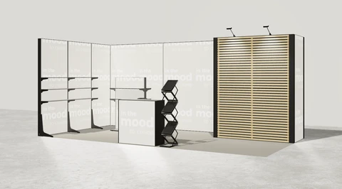 Stoisko w systemie M100 LED