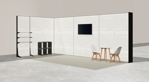 Stoisko w systemie M100 LED