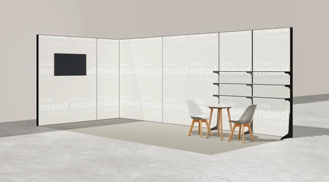 Stoisko w systemie M100 LED