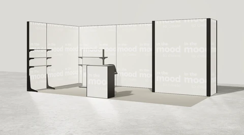 Stoisko w systemie M100 LED