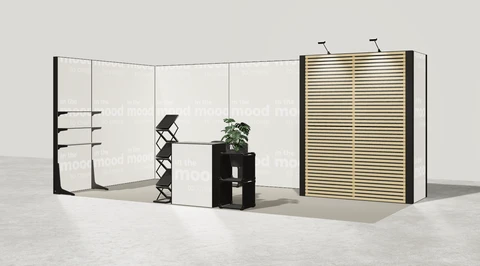 Stoisko w systemie M100 LED