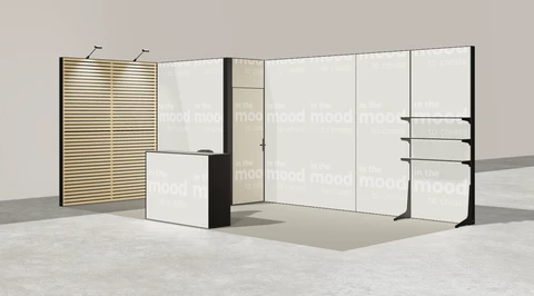 Stoisko w systemie M100 LED