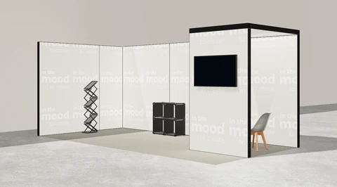 Stoisko w systemie M100 LED