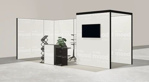 Stoisko w systemie M100 LED