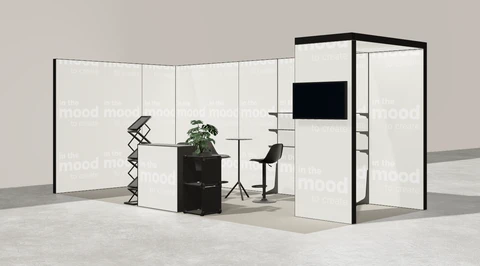 Stoisko w systemie M100 LED