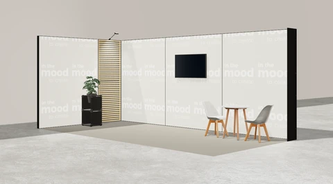 Stoisko w systemie M100 LED