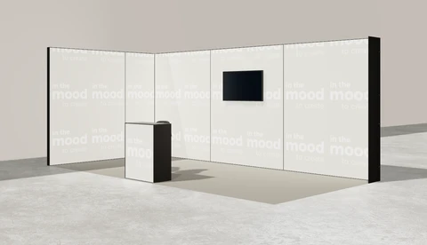 Stoisko w systemie M100 LED