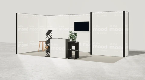 Stoisko w systemie M100 LED