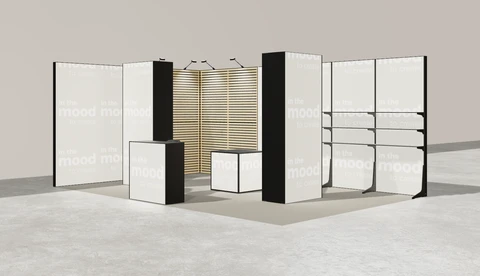 Stoisko w systemie M100 LED