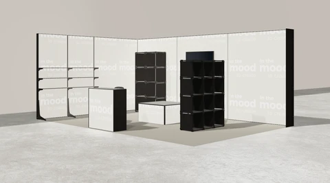 Stoisko w systemie M100 LED
