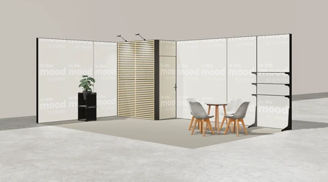 Stoisko w systemie M100 LED
