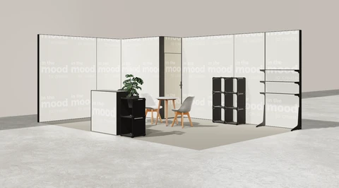 Stoisko w systemie M100 LED