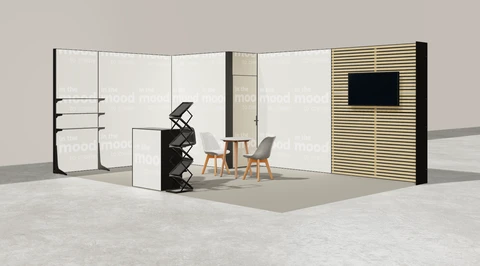 Stoisko w systemie M100 LED