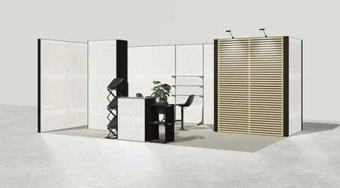 Stoisko w systemie M100 LED