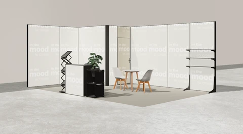 Stoisko w systemie M100 LED