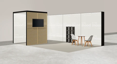 Stoisko w systemie M100 LED