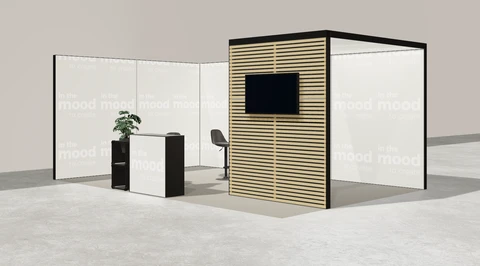 Stoisko w systemie M100 LED