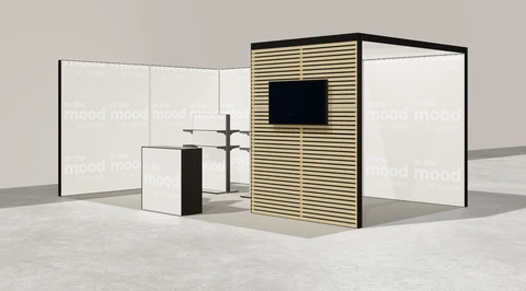 Stoisko w systemie M100 LED