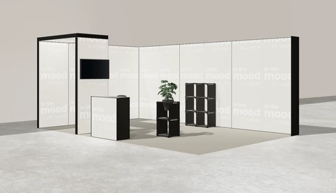 Stoisko w systemie M100 LED