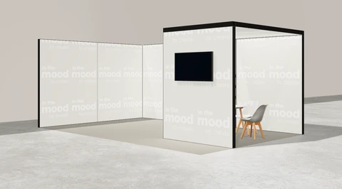 Stoisko w systemie M100 LED