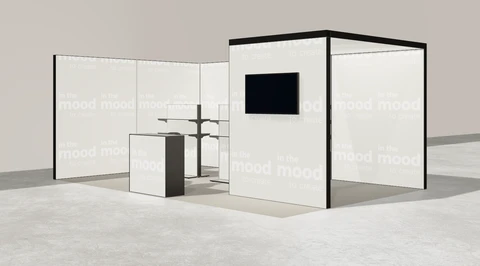 Stoisko w systemie M100 LED