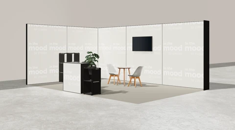 Stoisko w systemie M100 LED