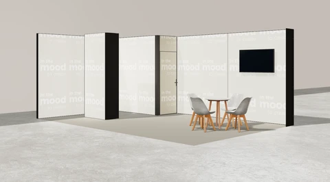 Stoisko w systemie M100 LED