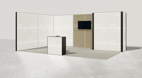 Stoisko w systemie M100 LED