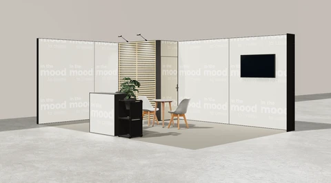 Stoisko w systemie M100 LED