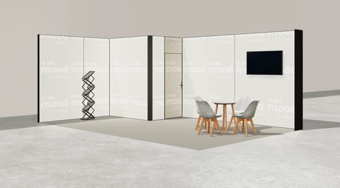 Stoisko w systemie M100 LED