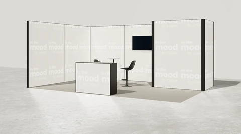 Stoisko w systemie M100 LED