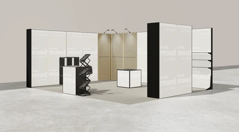 Stoisko w systemie M100 LED