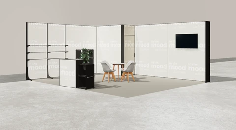 Stoisko w systemie M100 LED