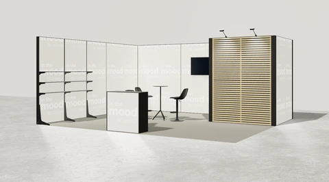 Stoisko w systemie M100 LED