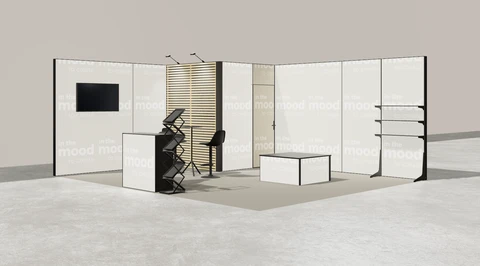Stoisko w systemie M100 LED