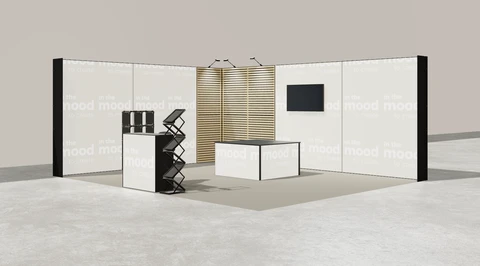 Stoisko w systemie M100 LED