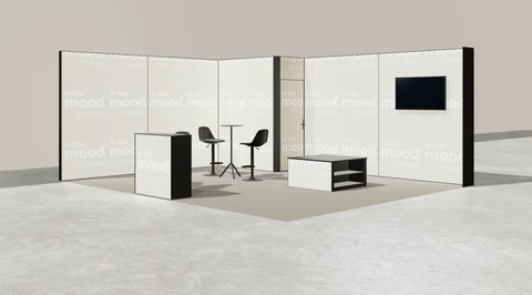 Stoisko w systemie M100 LED