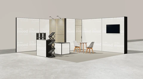 Stoisko w systemie M100 LED