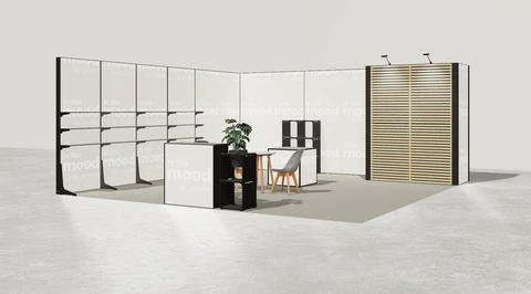 Stoisko w systemie M100 LED
