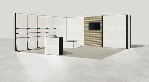 Stoisko w systemie M100 LED