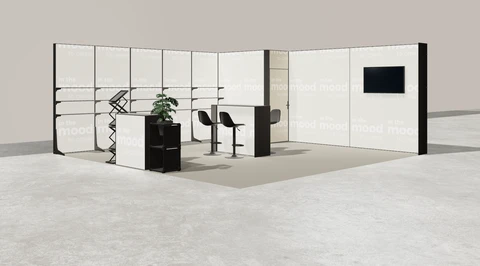 Stoisko w systemie M100 LED