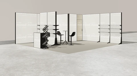Stoisko w systemie M100 LED