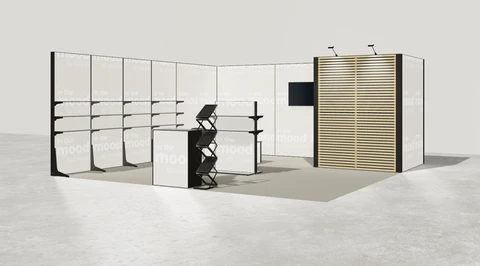 Stoisko w systemie M100 LED