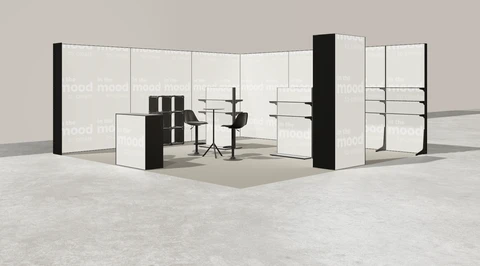 Stoisko w systemie M100 LED