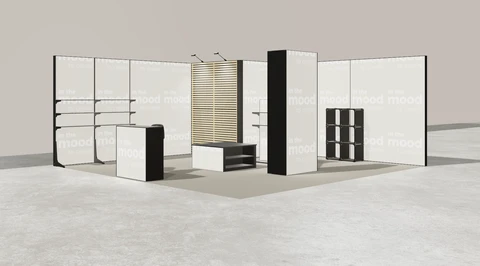 Stoisko w systemie M100 LED