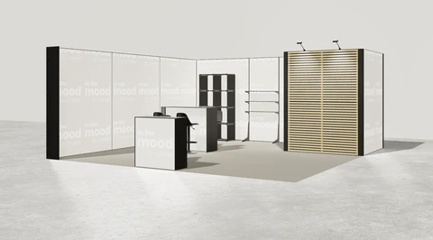 Stoisko w systemie M100 LED