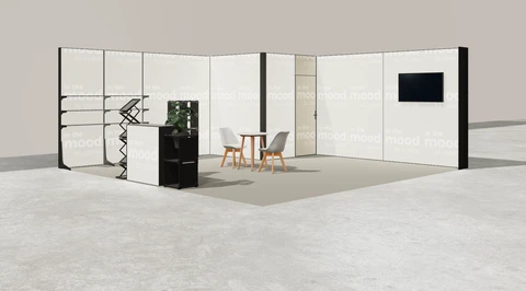 Stoisko w systemie M100 LED