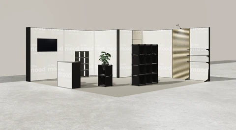 Stoisko w systemie M100 LED
