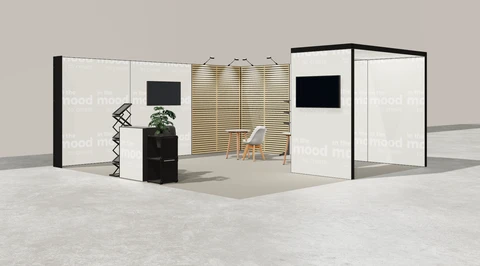Stoisko w systemie M100 LED