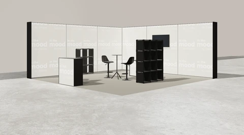 Stoisko w systemie M100 LED